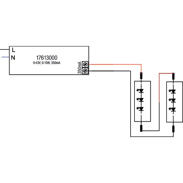 BRUMBERG LED-Konverter 350 mA, 1-15 W, schaltbar, Konfektionierung: Plug&Play