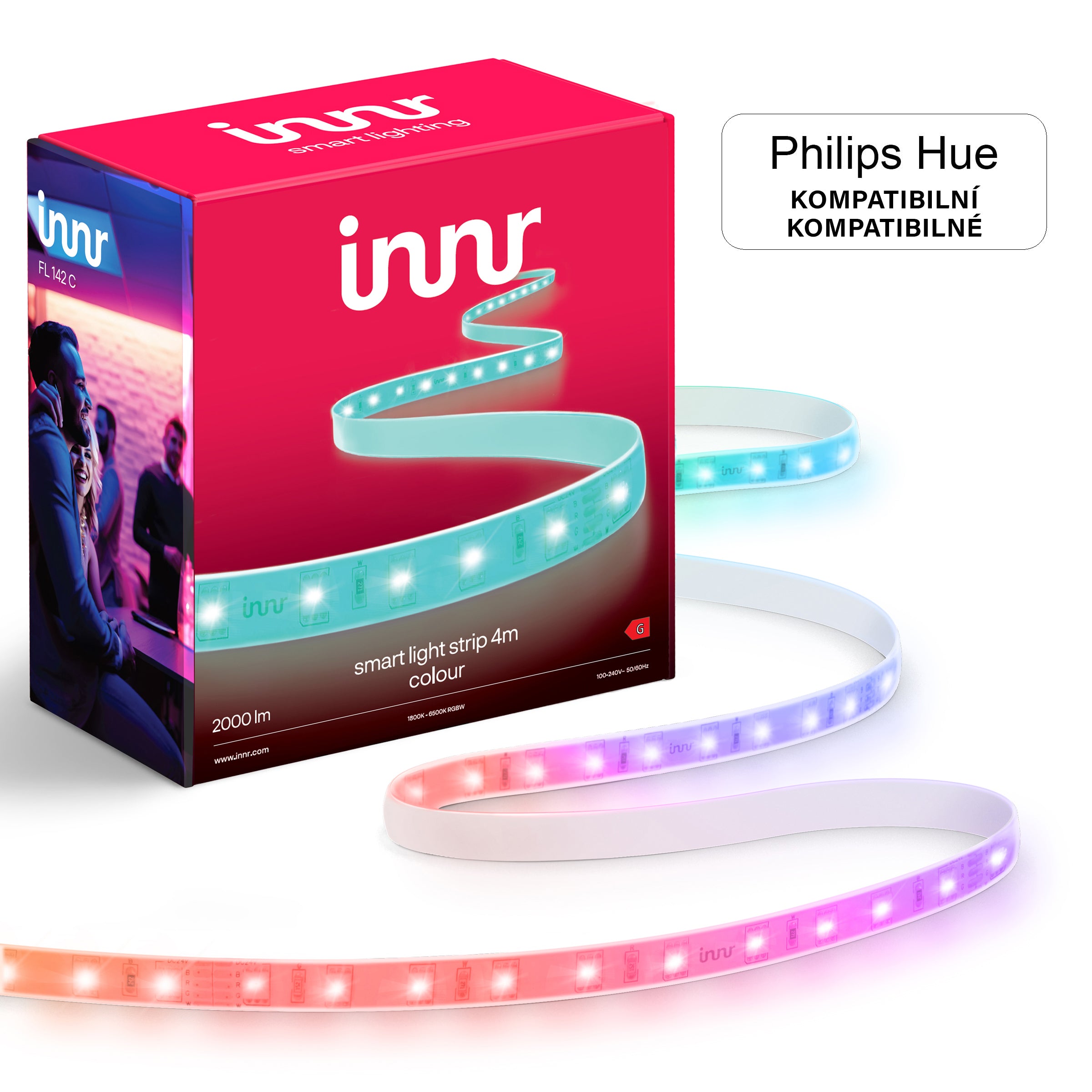 INNR FL 142 C Chytrý Světelný LED pásek Colour 4m