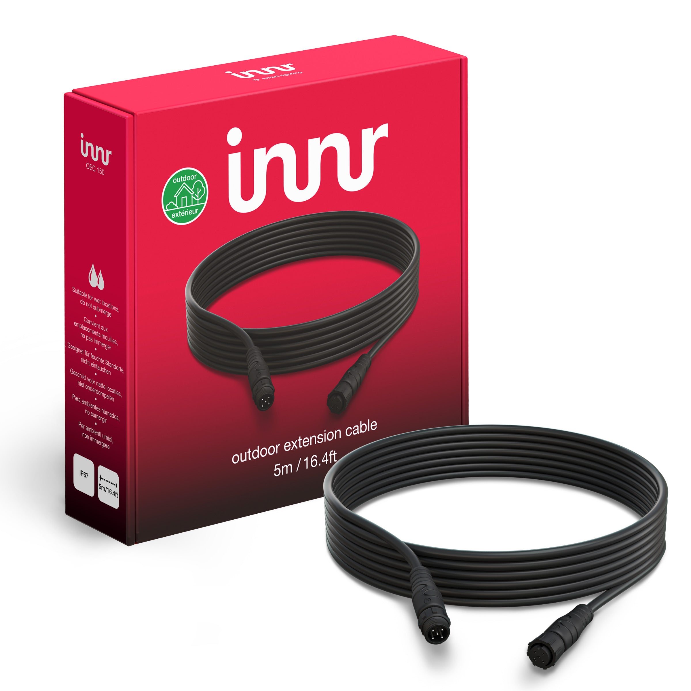 INNR OEC 150 Prodlužující kabel pro venkovní osvětlení, 5m