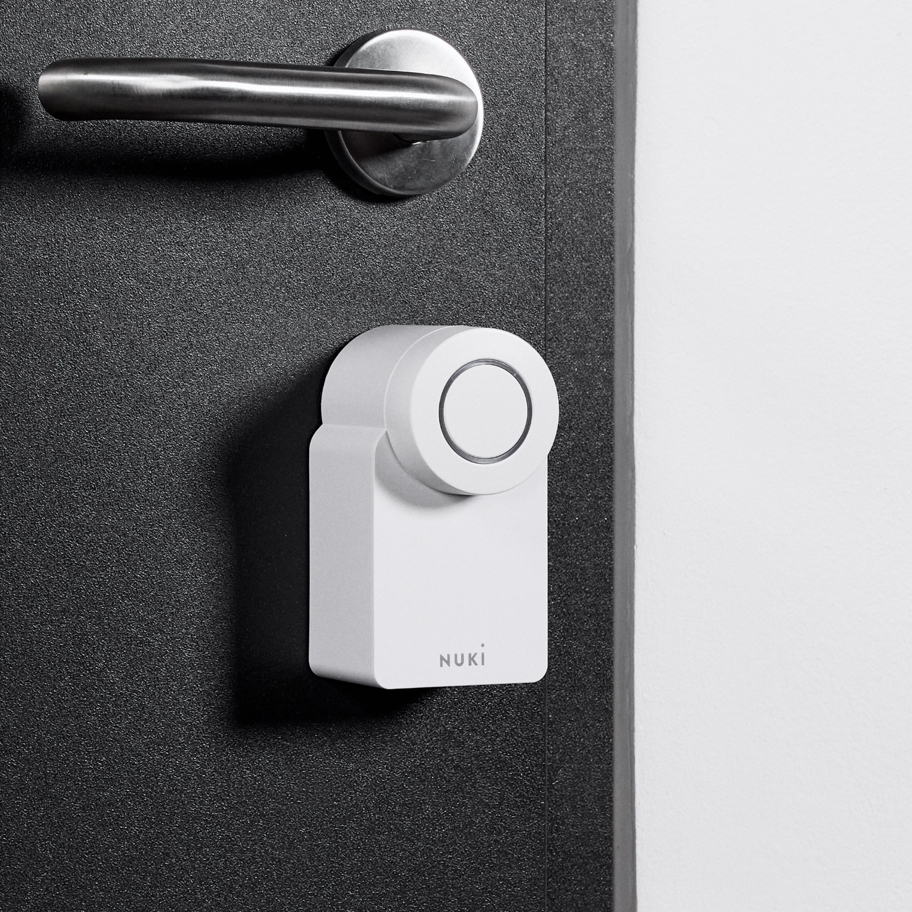 NUKI 221148 Chytrý zámek SMART LOCK GO s podporou standardu Matter, bílý