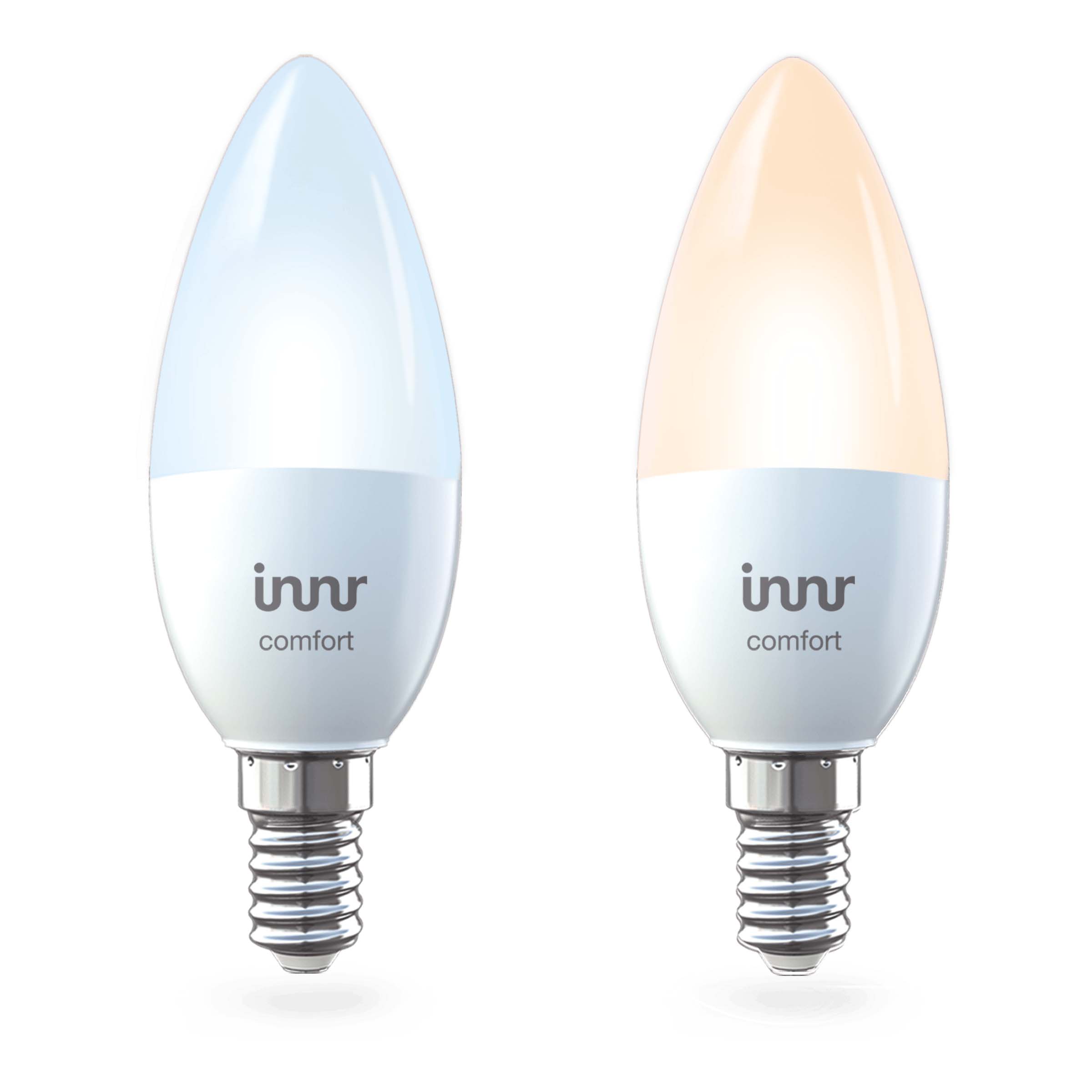 INNR RB 249 T-2 Chytrá LED žárovka E14 Comfort, tvar svíce, 2ks