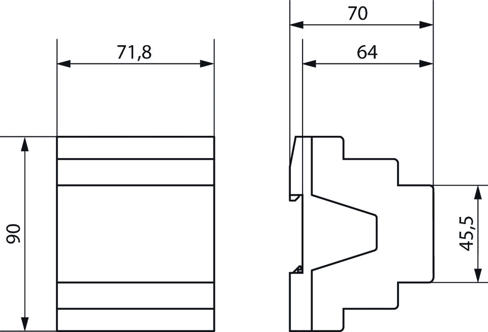 THEBEN 4930245 Aktor topení HME 6 T KNX