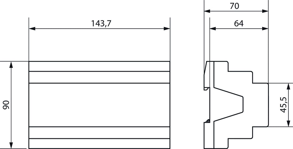 THEBEN 4940245 Aktor topení HM 12 T KNX