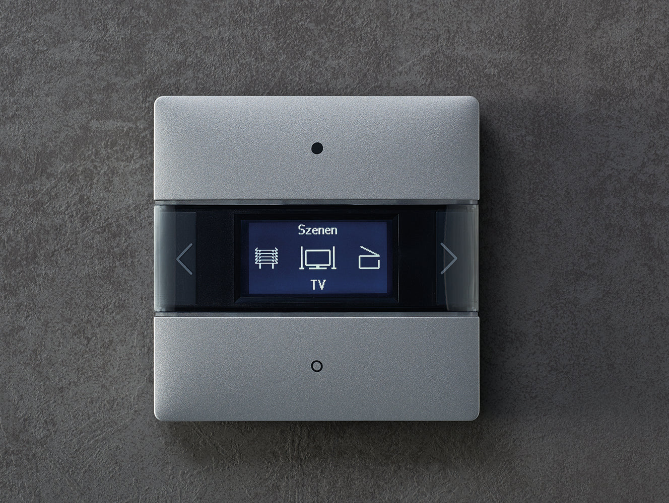 THEBEN KNX-Raumcontroller, integrierter Temperaturregler, KNX Data Secure, Farbe silber