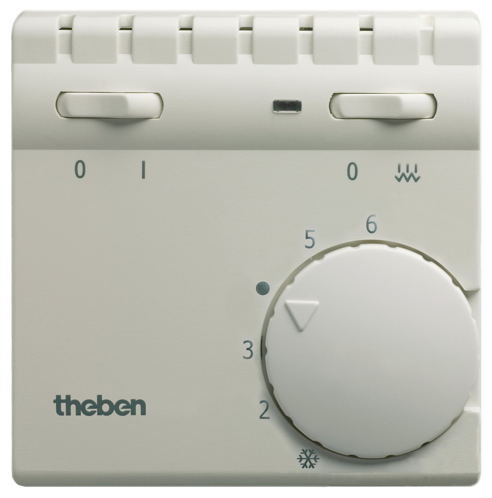 THEBEN Raum-Thermostate, Schalter für Heizung und Zusatzheizung, 2 Kontrolll.