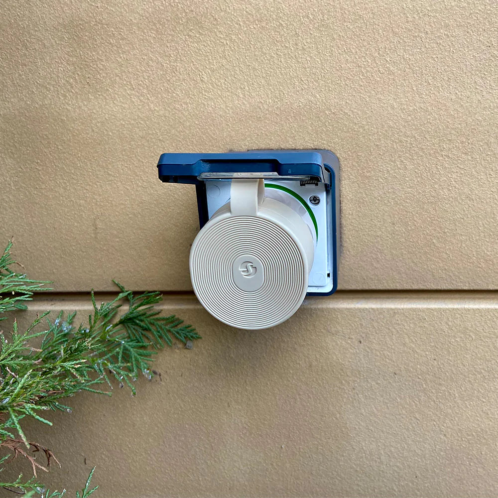 Shelly Outdoor Plug S Gen3 – Venkovní chytrá zásuvka s Wi-Fi, Bluetooth a měřením spotřeby