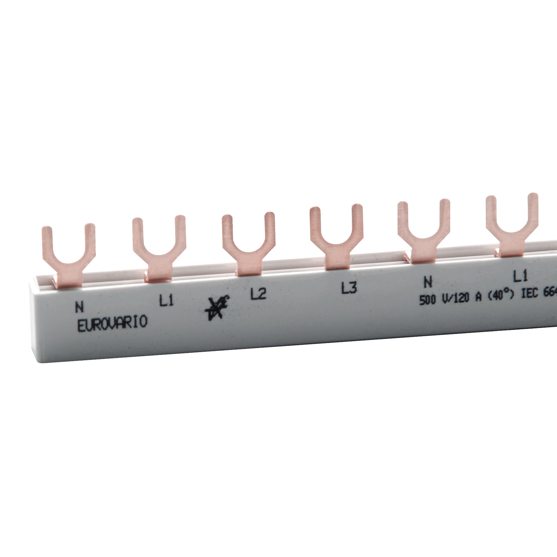 Doepke Doepke Gabelsammelschiene 4p, 12 TE, 63 A ((N, L1, L2, L3) x 3)