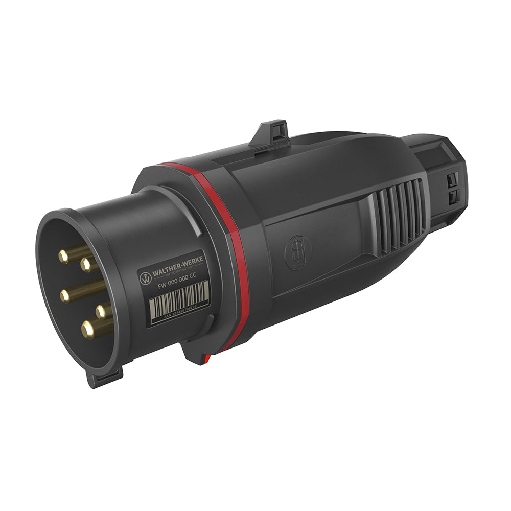 WALTHER WERKE CEE NEO Stecker One-Touch 32A 5P 6h IP54 mit Käfigzugfeder-Technik Weiteres Produktbild