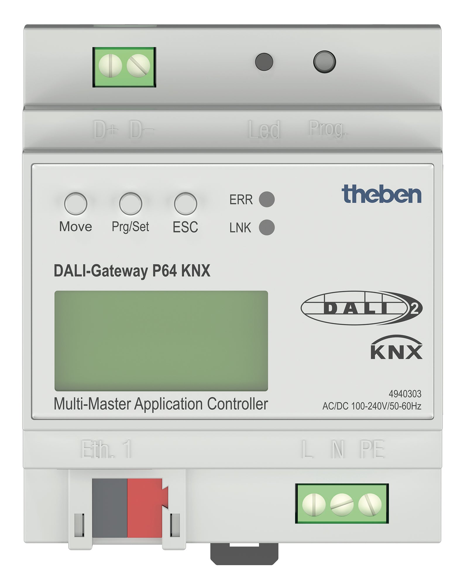 THEBEN Multi-Master Application-Controller als Schnittstelle DALI und KNX, DALI-2 zertifiziert