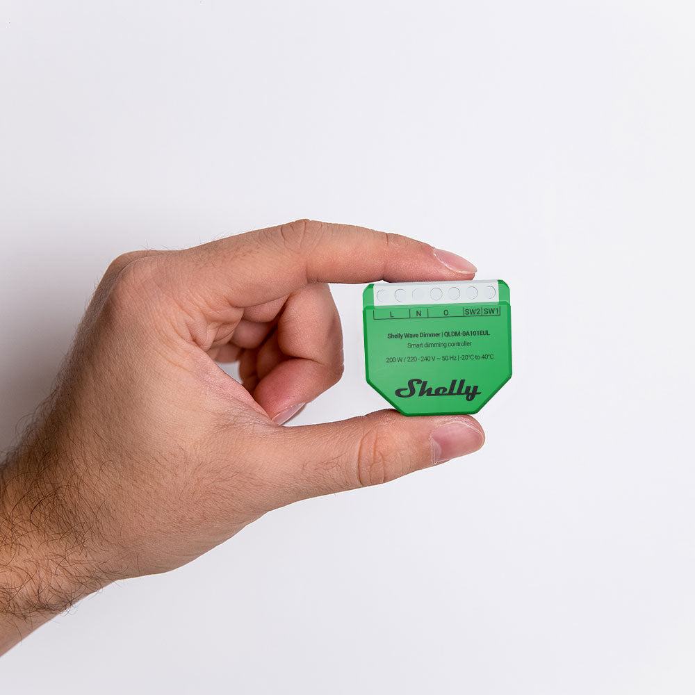 Shelly Wave Dimmer (2025) LR – Stmívací modul