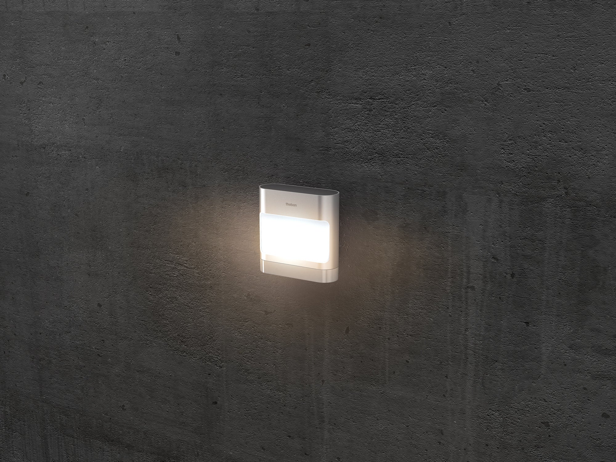 THEBEN LED-Leuchte für Wandmontage, 8,5 Watt, aluminium
