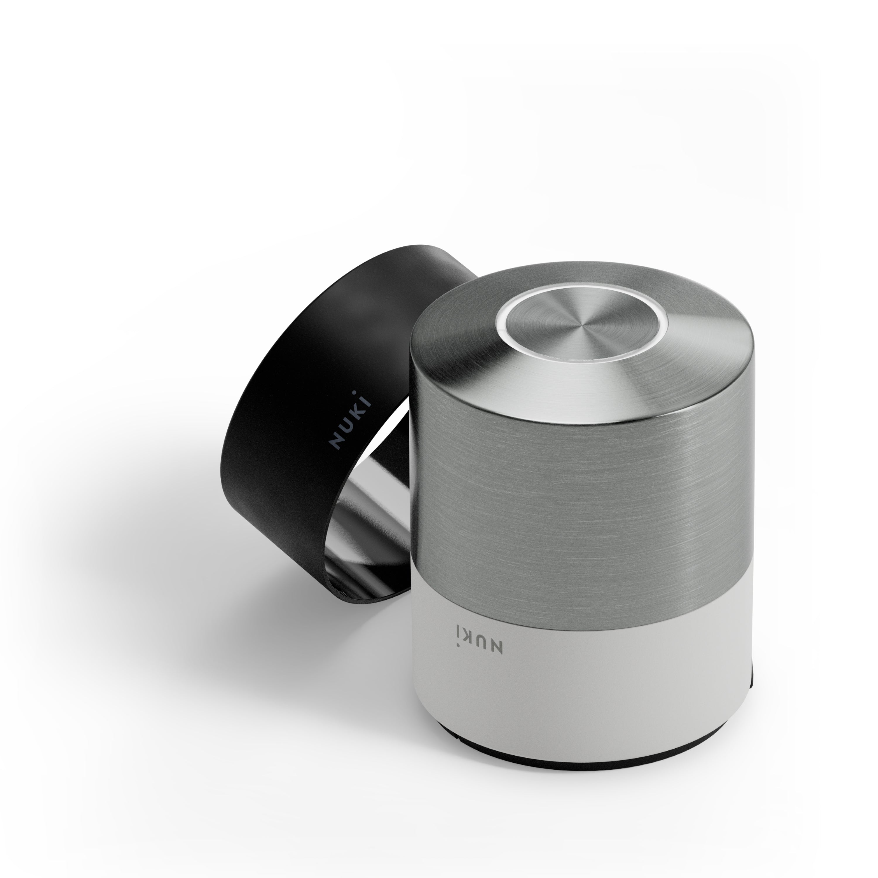 NUKI 221147 SMART LOCK PRO Chytrý zámek, Wi-Fi, Matter, 5. generace, černý/bílý