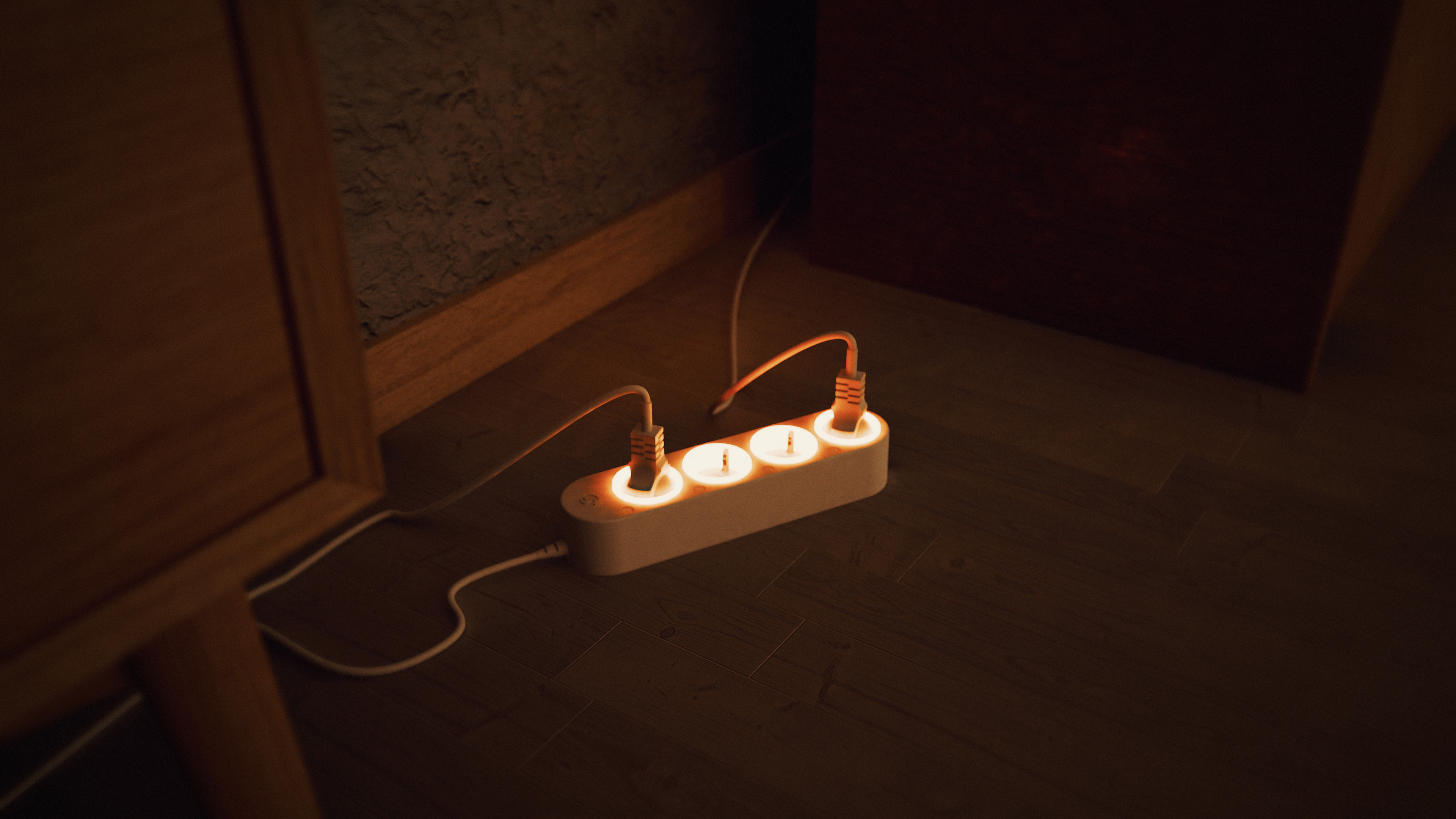 Shelly Power Strip 4 Gen4 White – Chytrá prodlužovací lišta s Wi-Fi, Bluetooth a měřením spotřeby