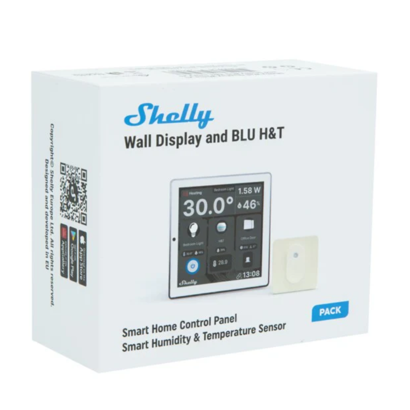 Shelly Wall Display White + Blu H&T Ivory Nástěnný displej