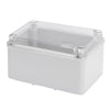 Gewiss ABZWEIGKÄSTEN MIT HOHEM  FASSUNGSVERMÖGEN UND TRASPARENTER FLACHER SCHRAUBBARER DECKEL - IP56 - INNEN-ABMESSUNGEN 300X220X170 - GLATTEN WÄNDEN - GRAU