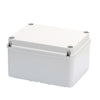 Gewiss ABZWEIGKÄSTEN MIT HOHEM  FASSUNGSVERMÖGEN UND FLACHER SCHRAUBBARER DECKEL - IP56 - INNEN-ABMESSUNGEN 240X190X130 - GLATTEN WÄNDEN - GRAU RAL 7035